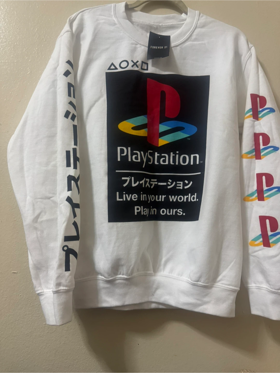 Sony PlayStation X Forever 21 Sweatshirt - photo 4