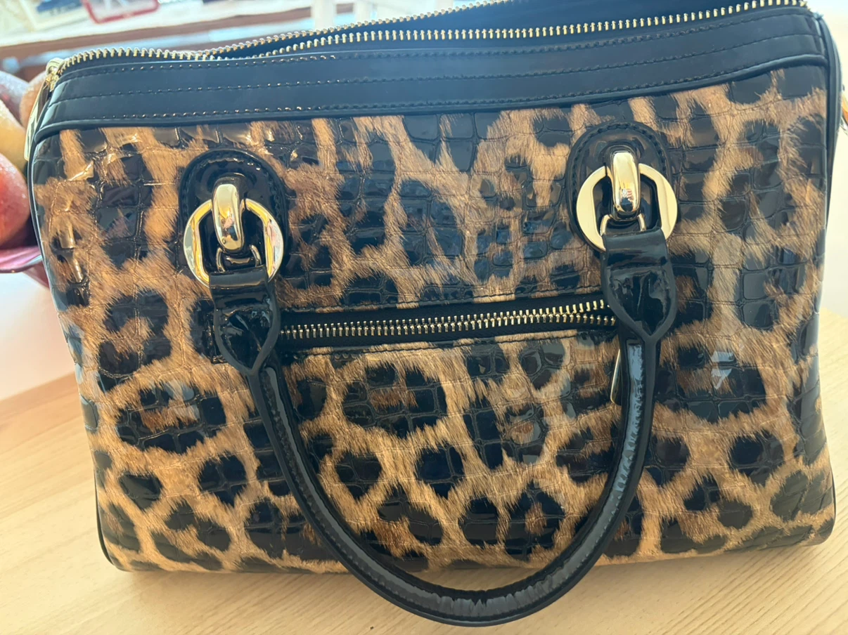 Leather purse. Big, and stunning rich look - photo 2
