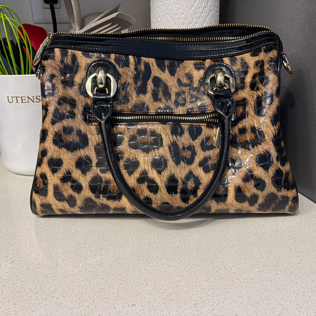 Leather purse. Big, and stunning rich look - photo 5
