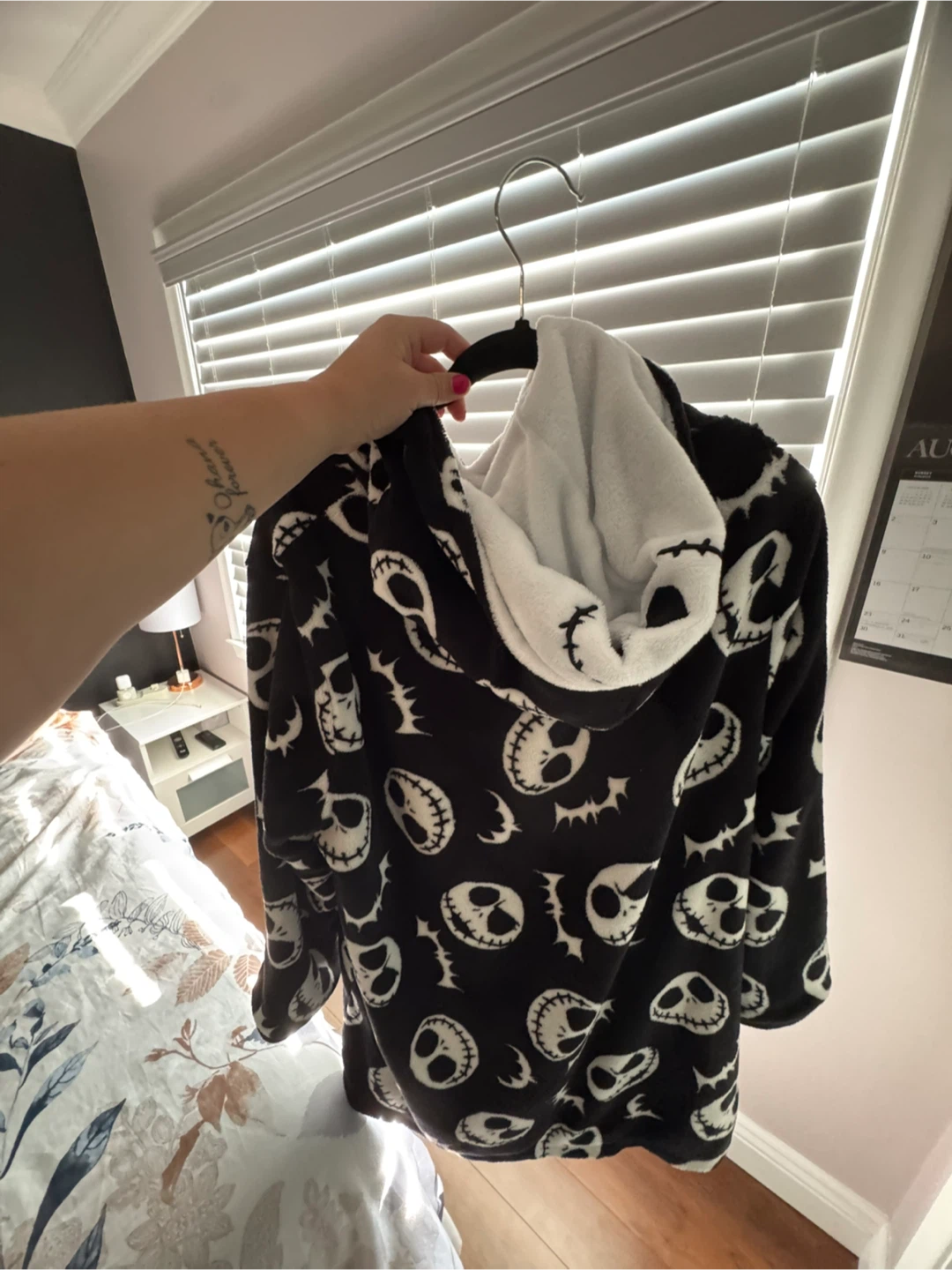 The Nightmare Before Christmas Jack Skellington Fleece Hoodie - photo 2