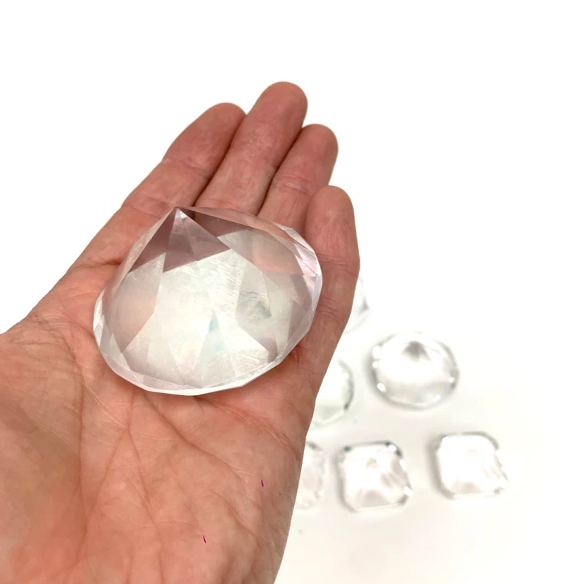 Clear Acrylic Diamond Gems for Decor - photo 5