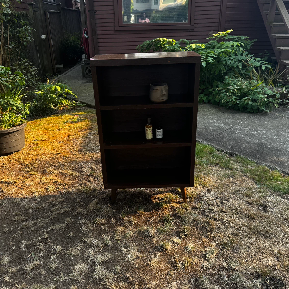 MCM Dark Bookshelf
