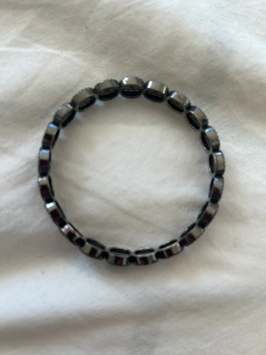 Evil Eye Bracelet with Rhinestones - photo 2