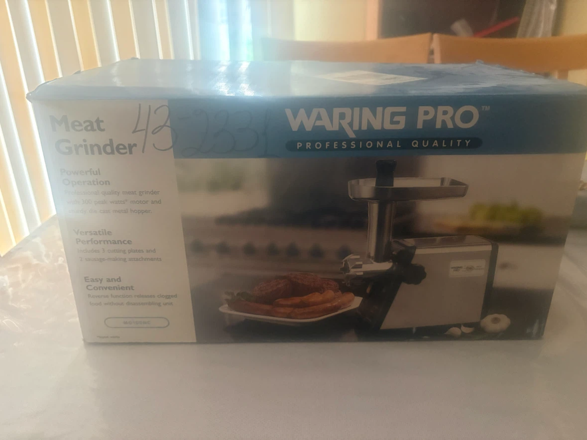 Waring pro meat grinder (New)