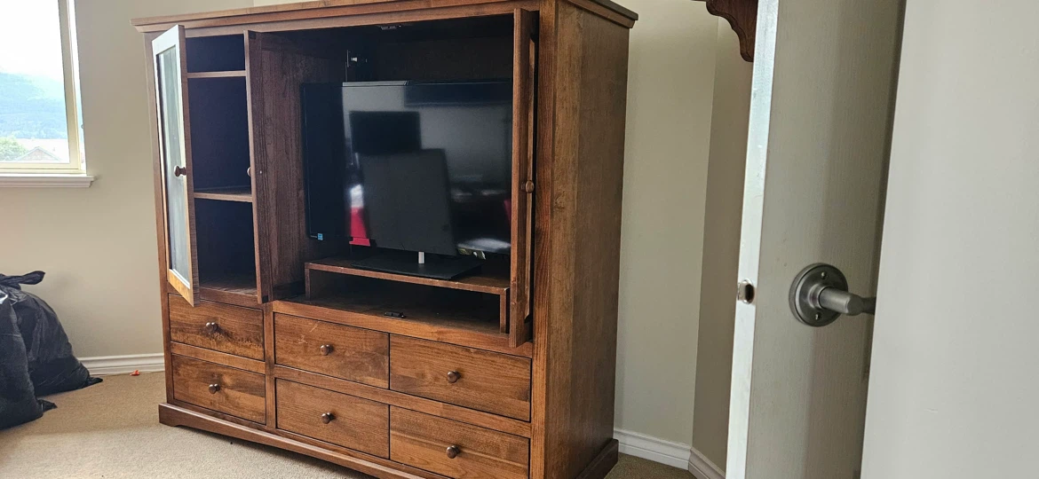 Pine Entertainment Cabinet - photo 2