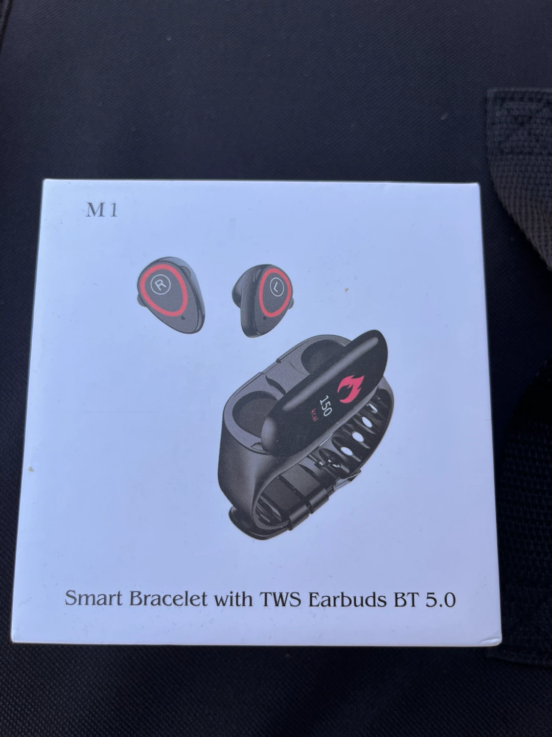M1 Smart Bracelet with TWS Earbuds BT 5.0
