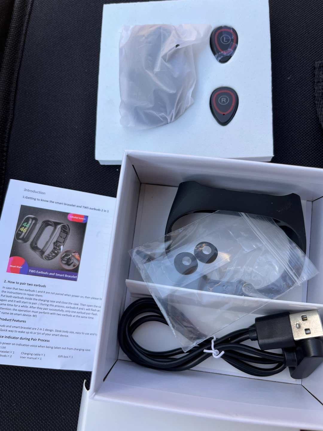 M1 Smart Bracelet with TWS Earbuds BT 5.0 - photo 3