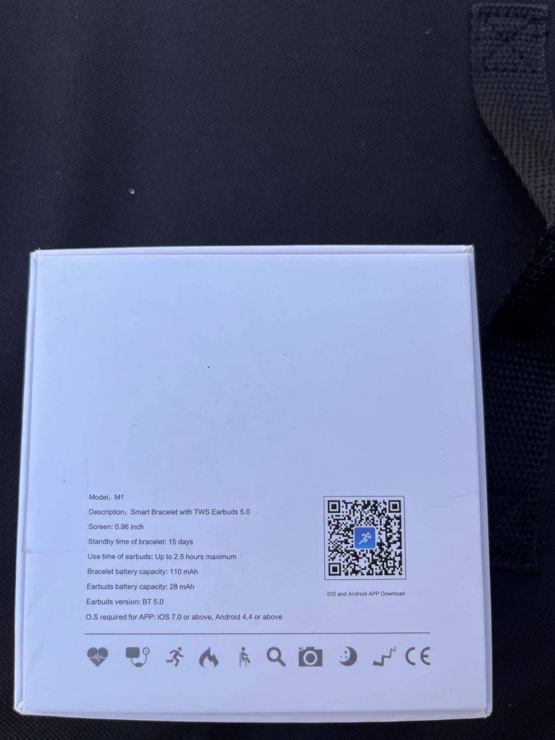 M1 Smart Bracelet with TWS Earbuds BT 5.0 - photo 4