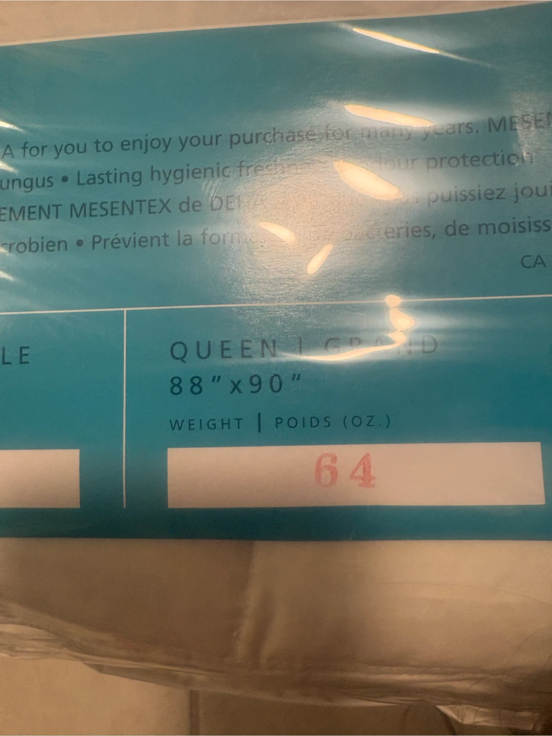 Queen White goose feather duvet (New) - photo 3