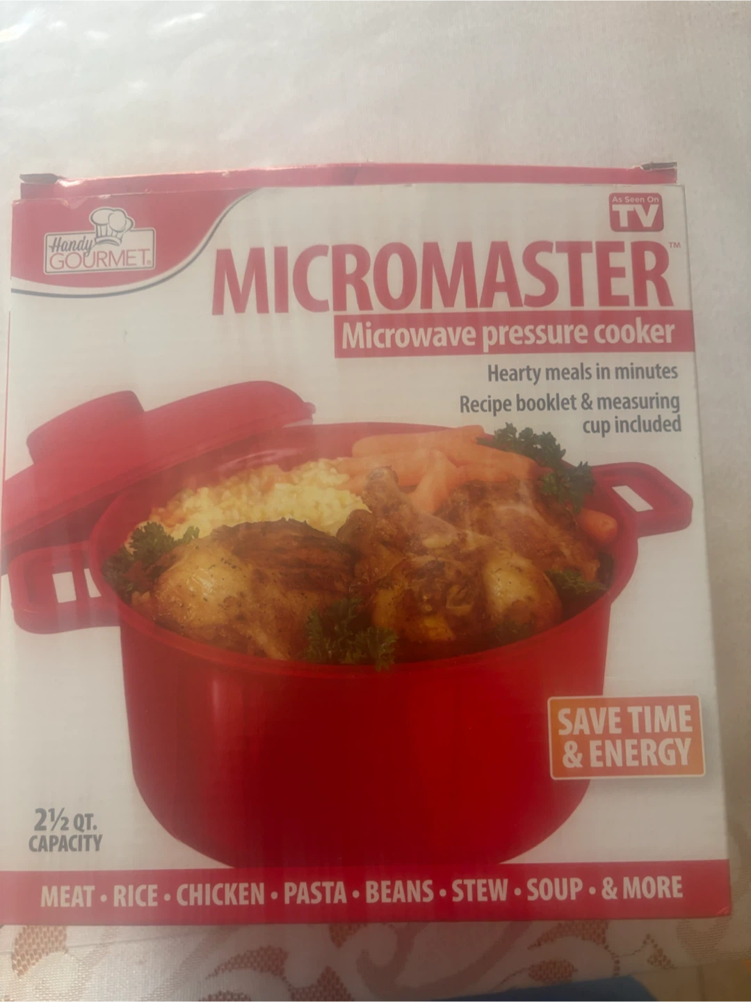 Microwave Pressure Cooker (New)
