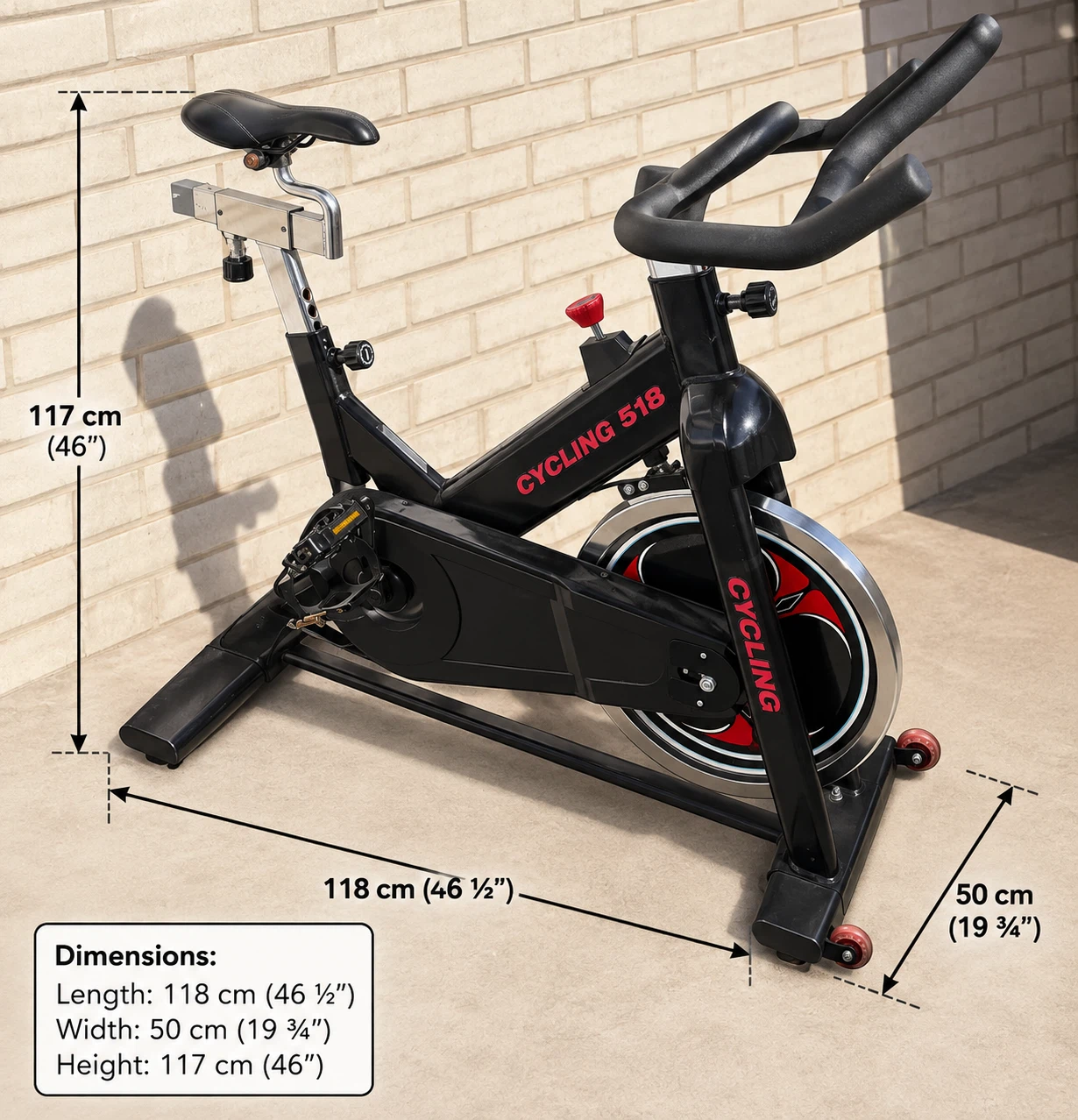 CYCLING 518 Indoor Cycle Bike