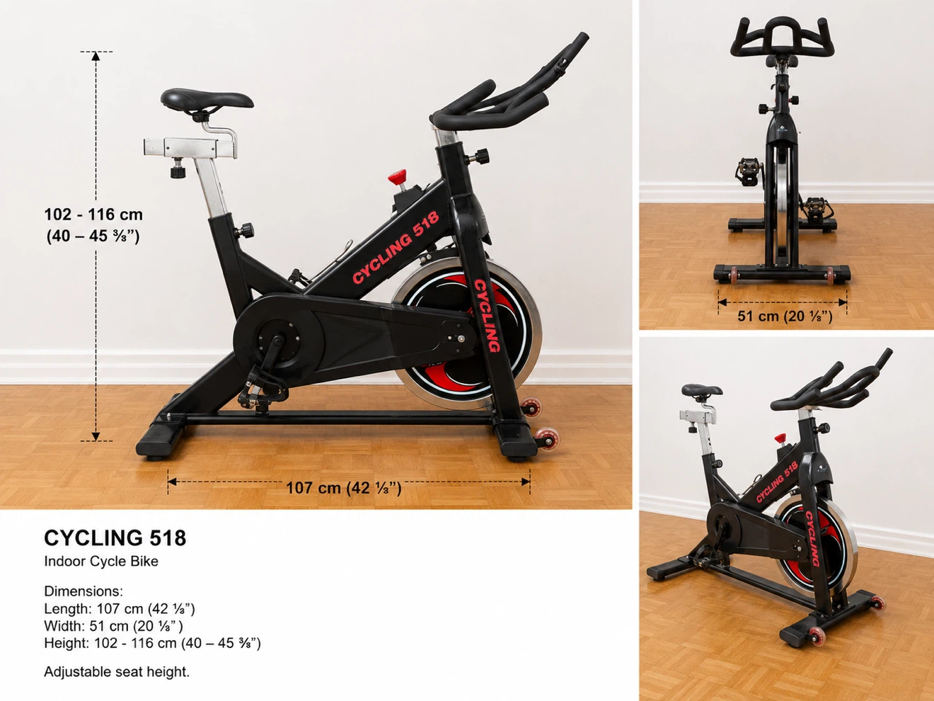 CYCLING 518 Indoor Cycle Bike - photo 2