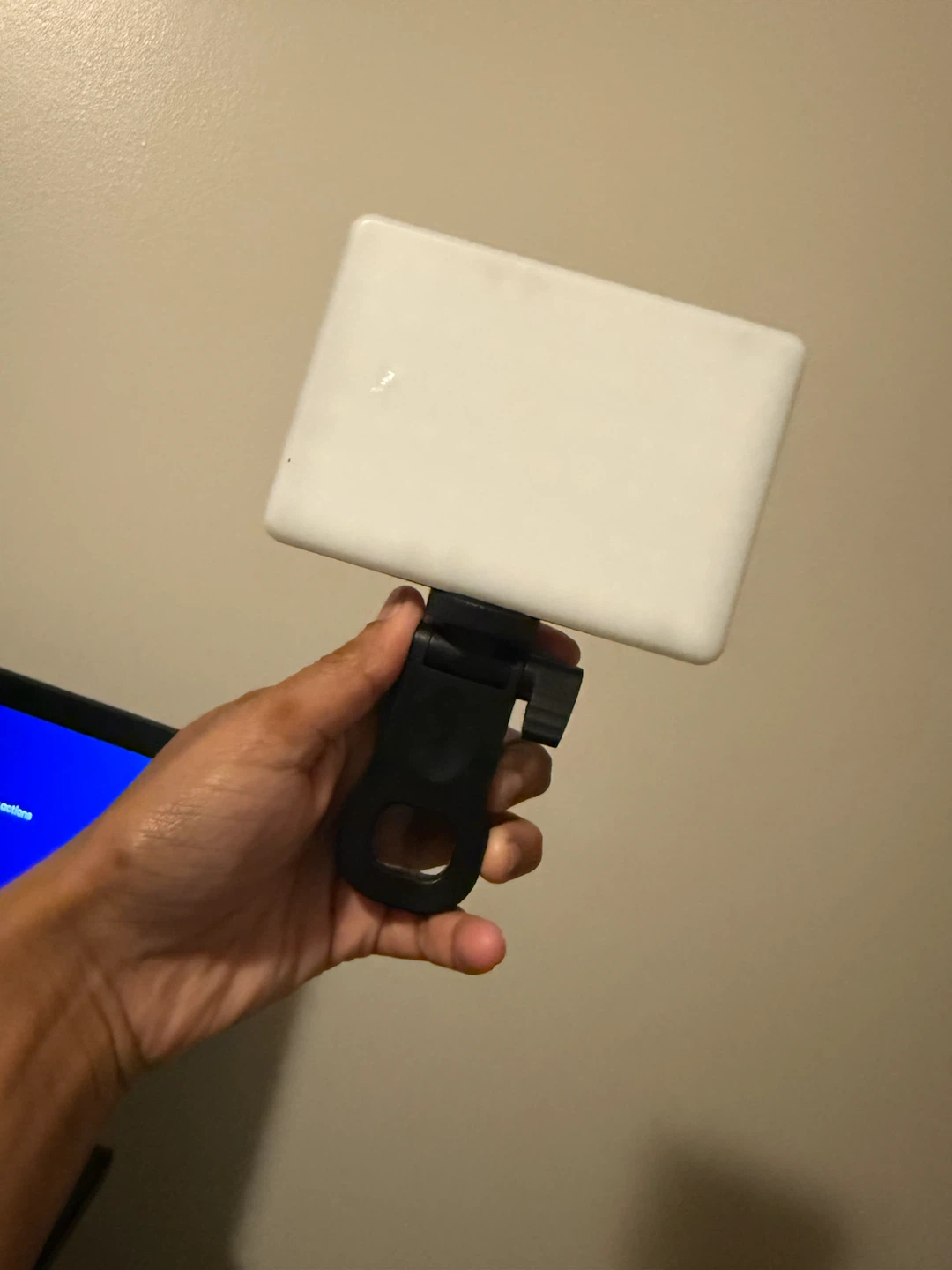 Portable LED Video Light with Clip