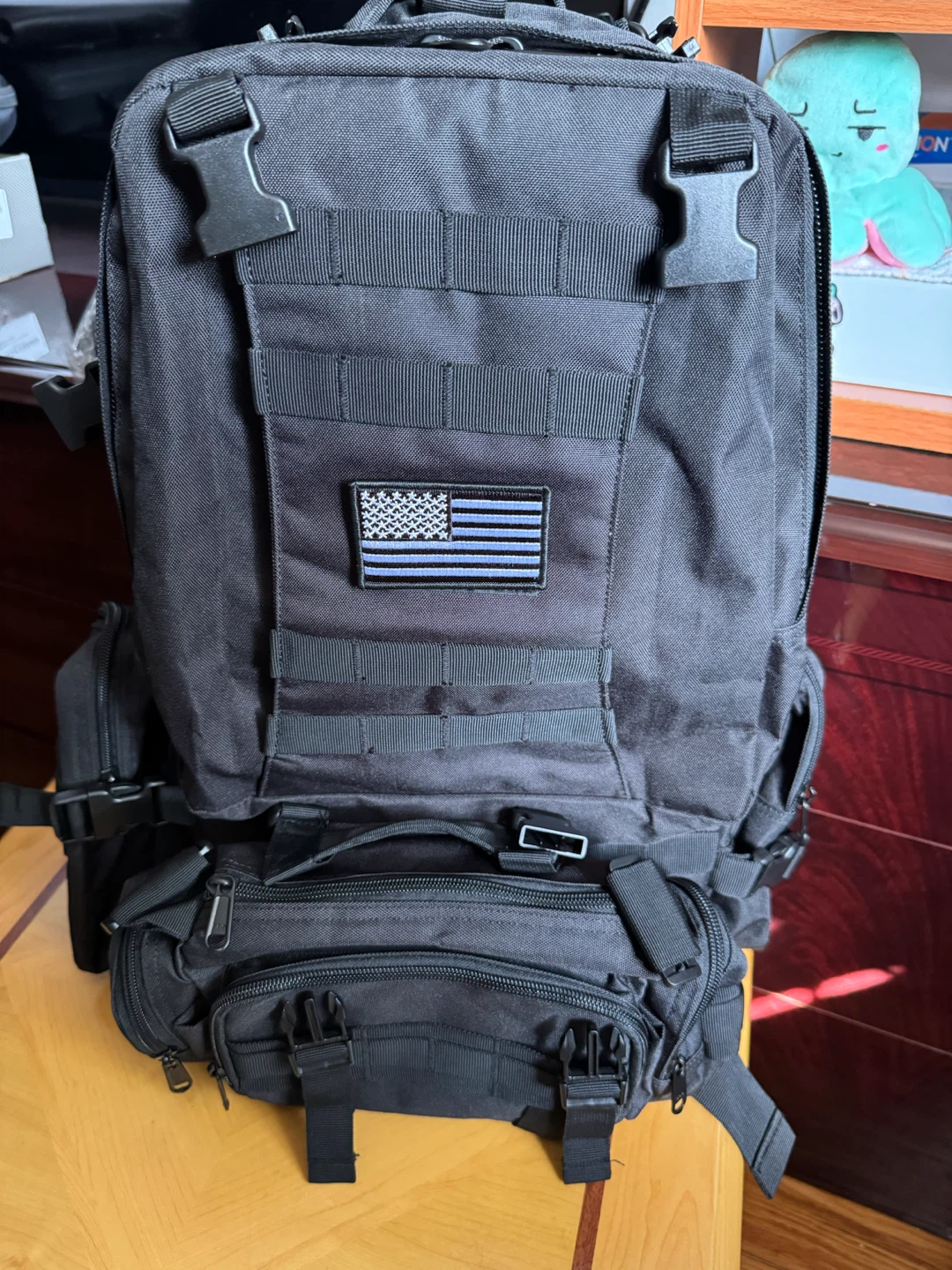 Black Tactical Backpack - photo 2