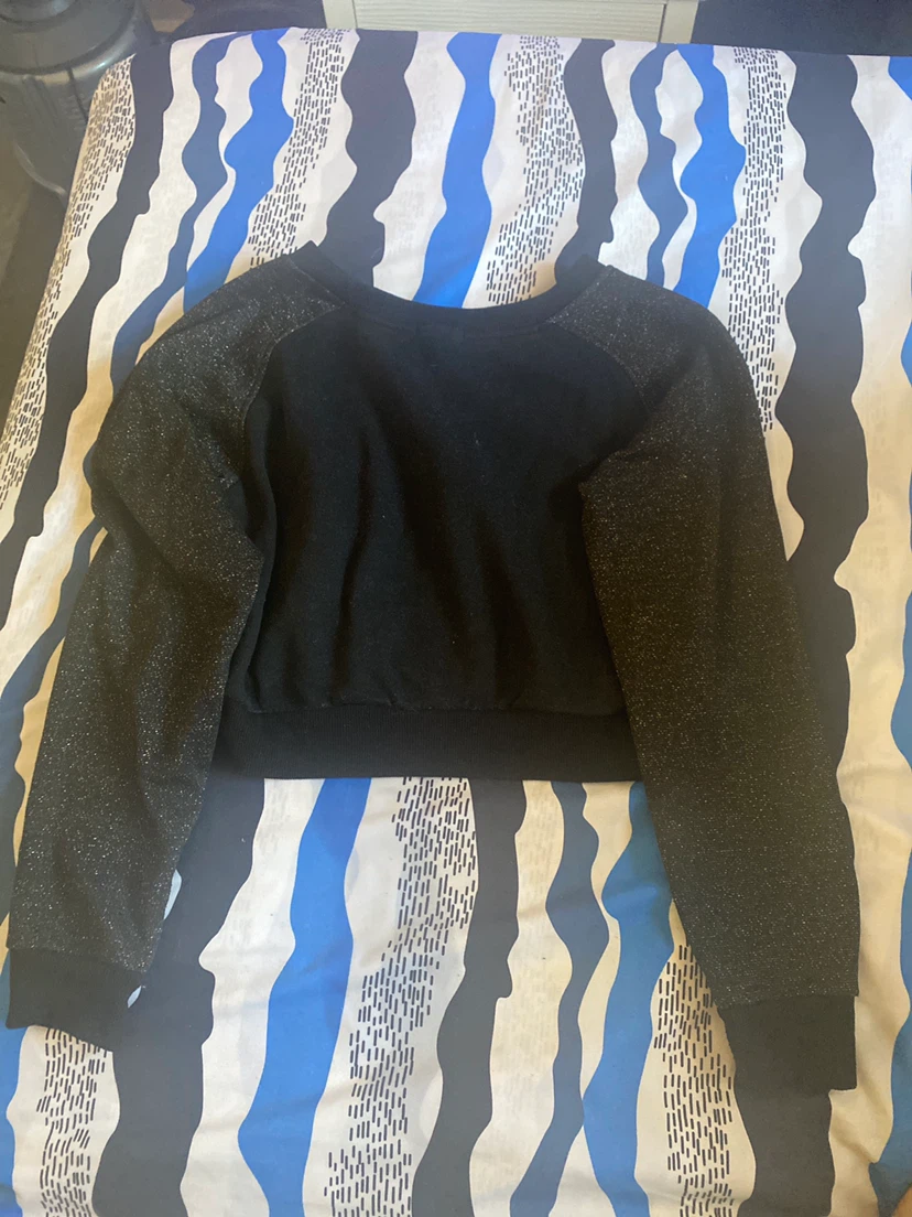 G4LIFE Black Cropped Sweatshirt - photo 2