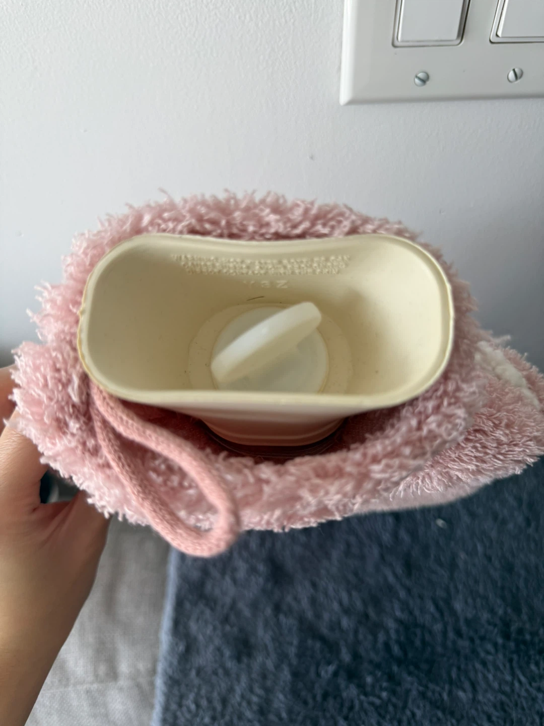 Pink Plush Belly Warmer Bottle - photo 3