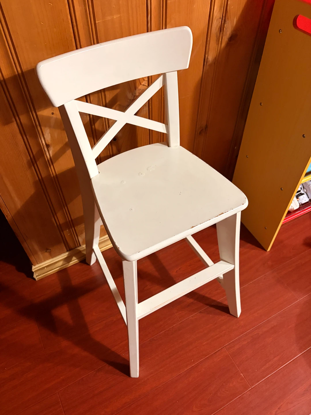 White X-Back Dining Chair