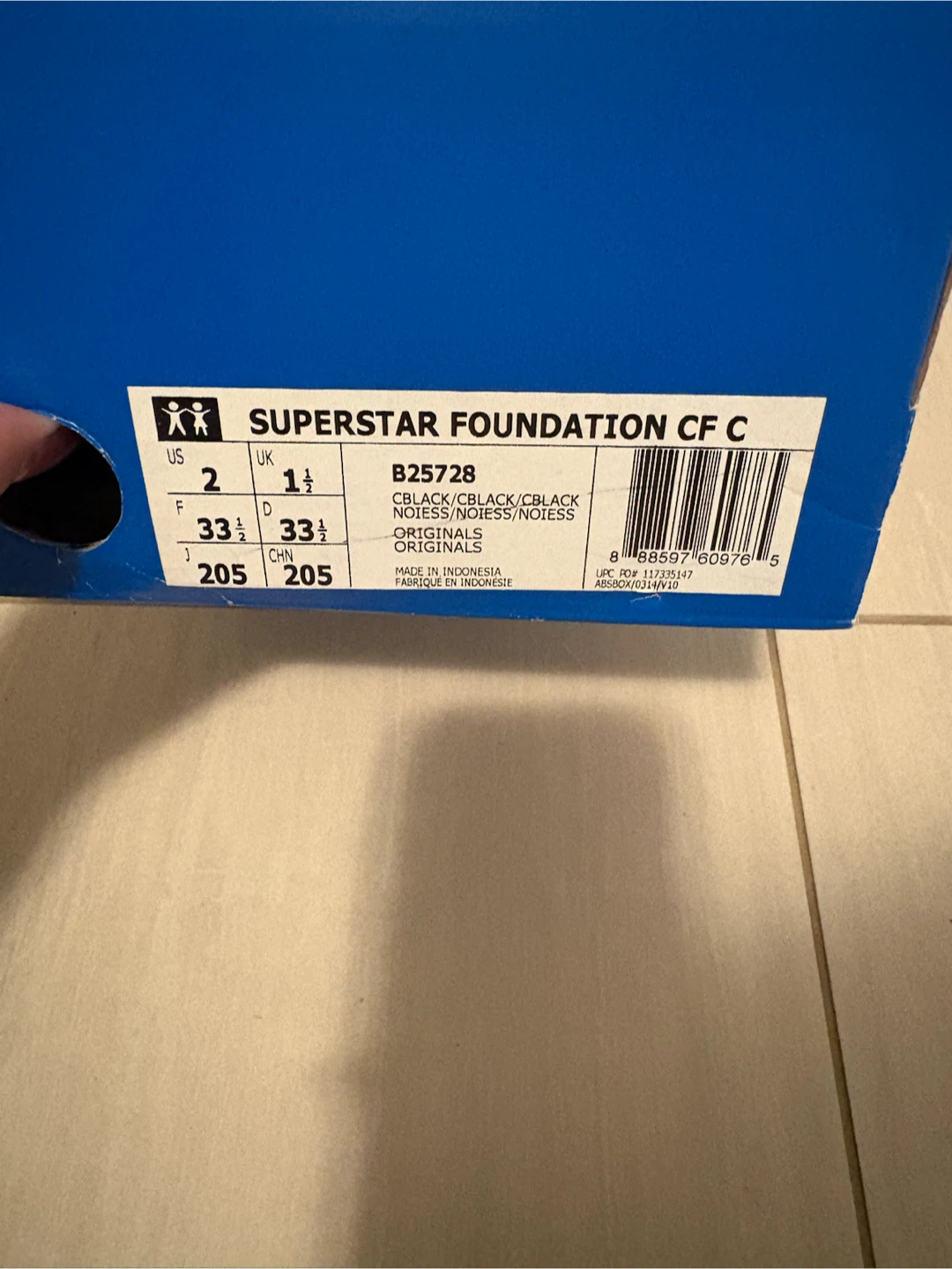 Adidas Superstar Foundation CF C Black Shoes - photo 2