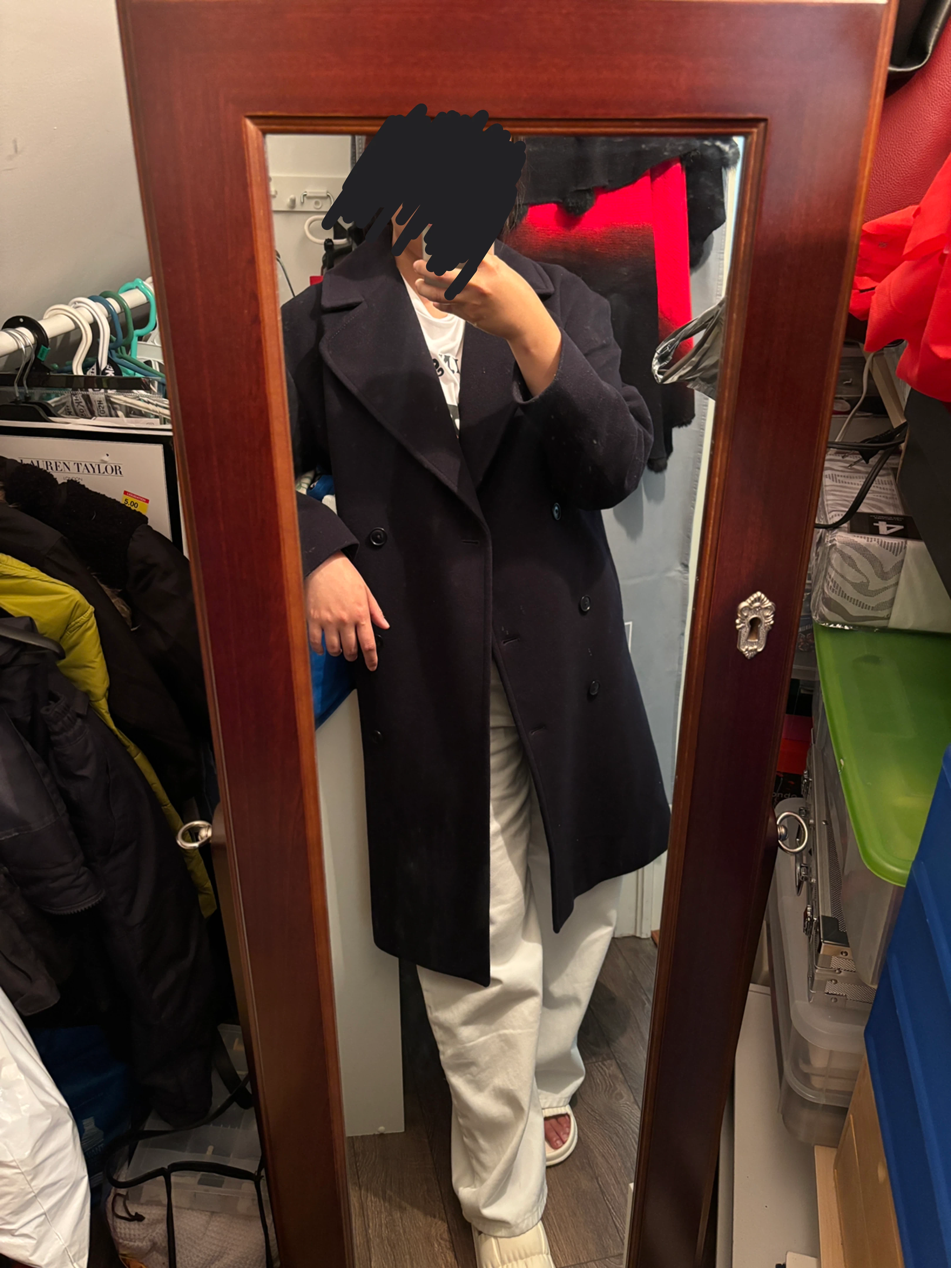 Sunday Best Double-Breasted Peacoat - photo 2