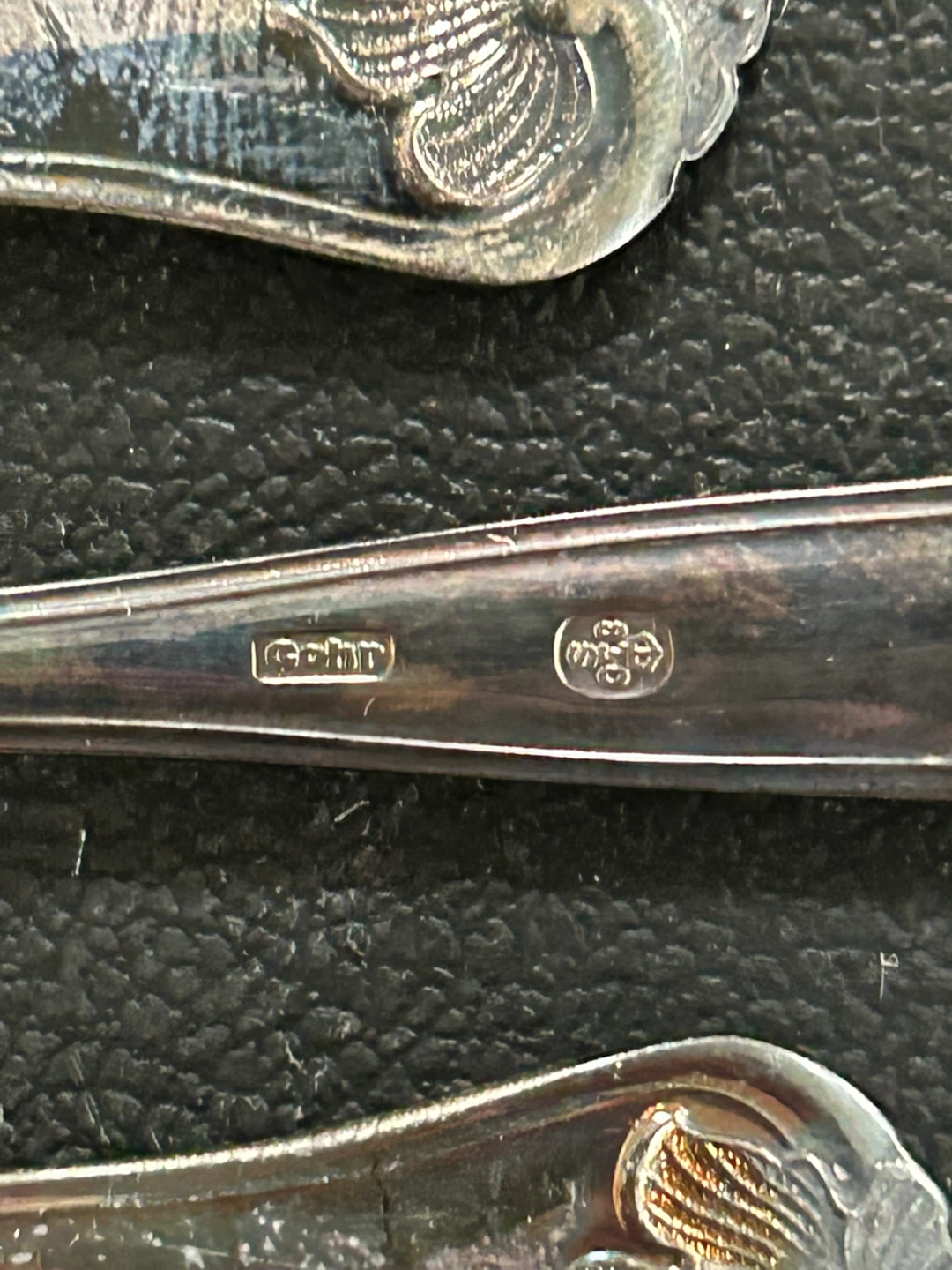 Set of 8 vintage COHR silver spoons - photo 3