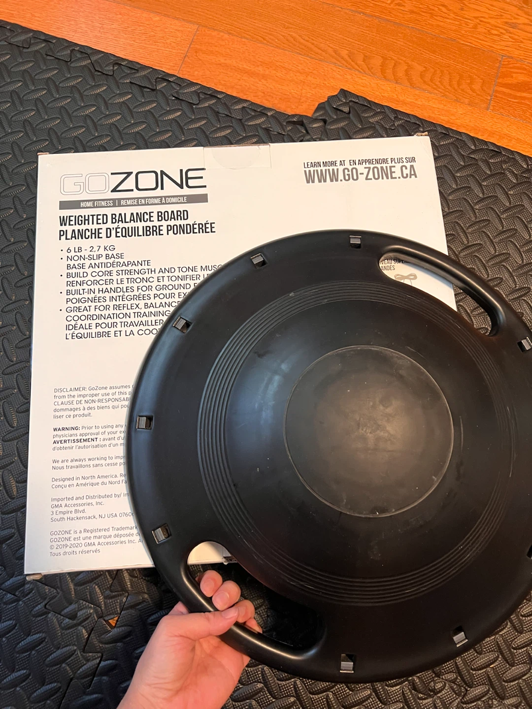GO ZONE Weighted Balance Board - photo 2