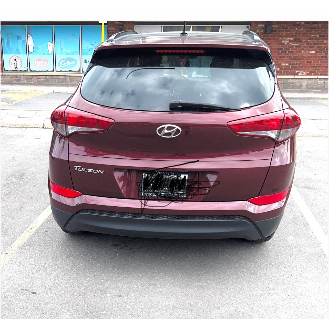 2017 Hyundai Tucson Limited Edition - Maroon SUV - photo 5