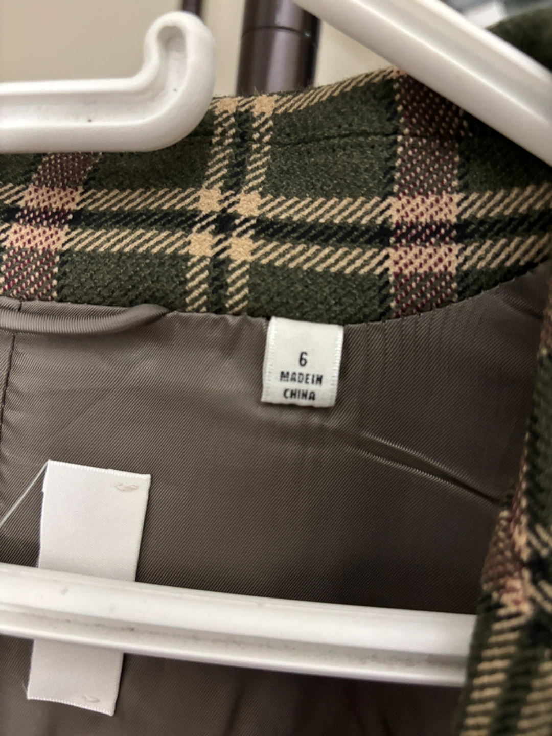 Wilfred Plaid Blazer - Size 6 - photo 5