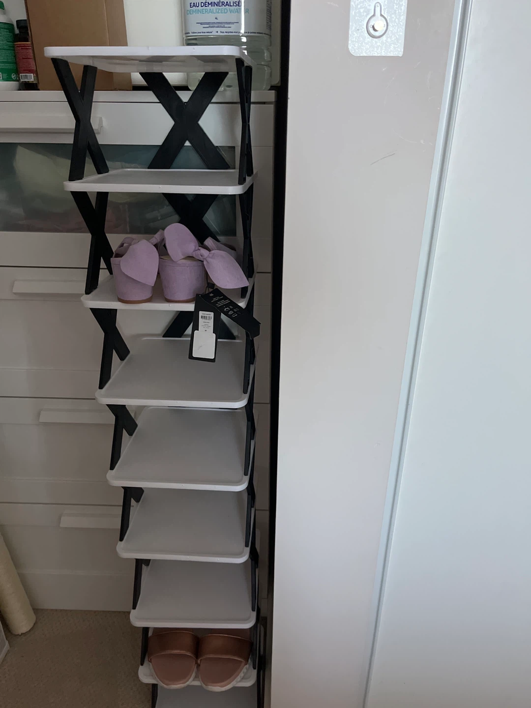 7-Tier Folding Shoe Rack
