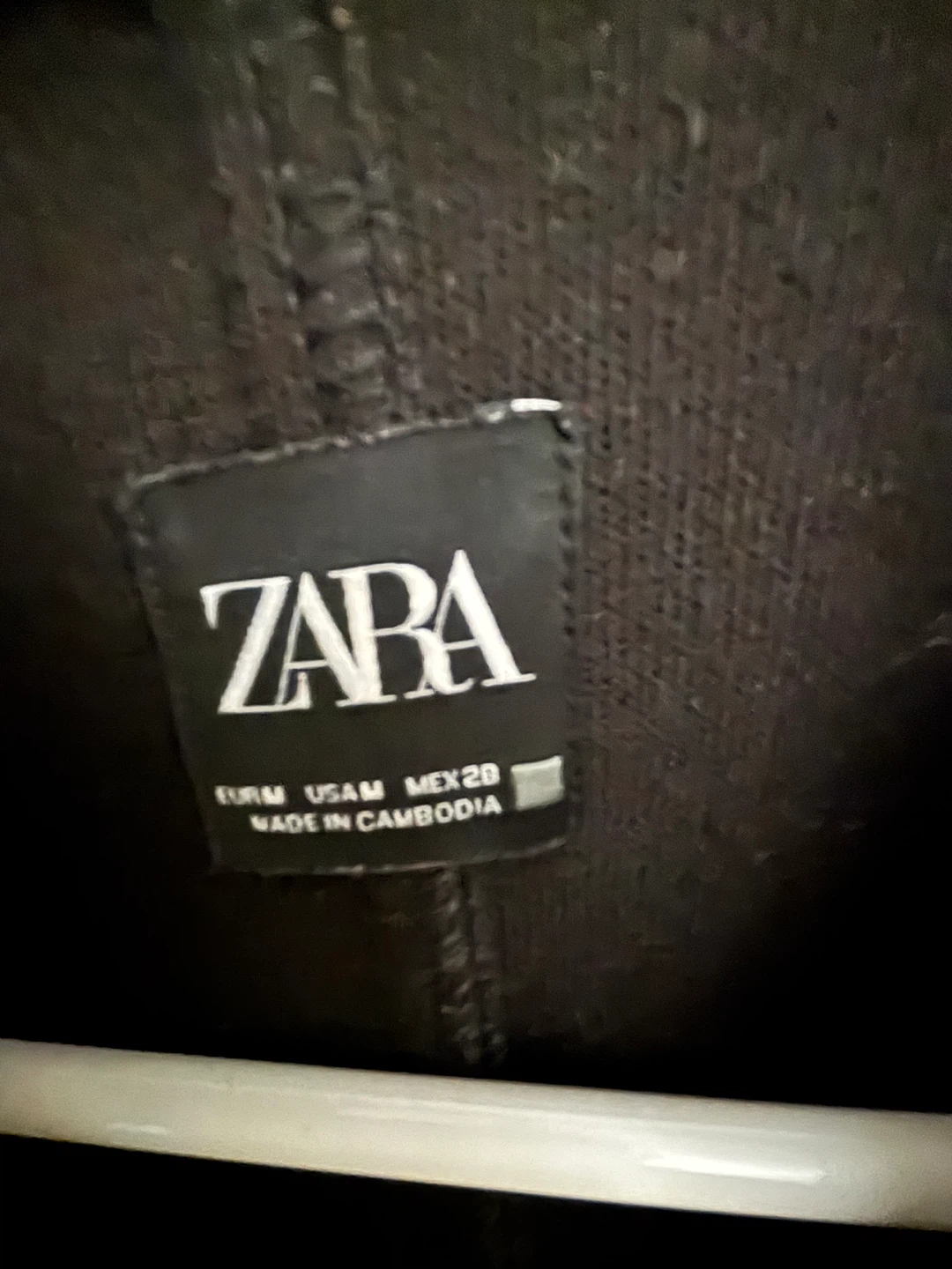 Zara Black Coat - Size M - photo 3
