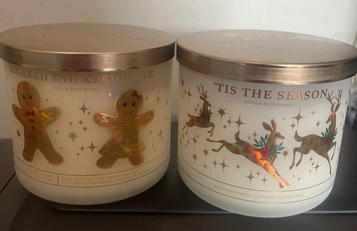 2 Bath & Body Works Candles (Bundle)
