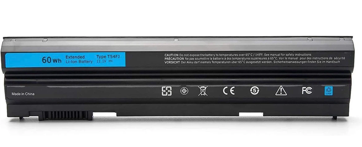 Laptop Battery T54FJ 60Wh Li-Ion