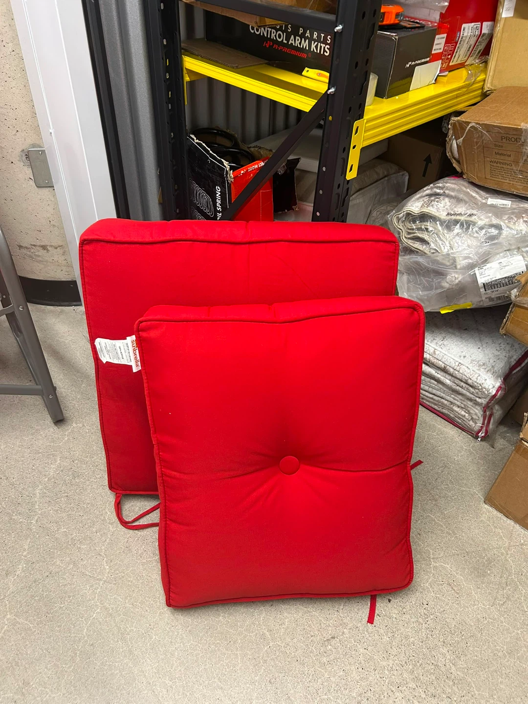 Red Outdoor Chair Cushion Set - photo 5