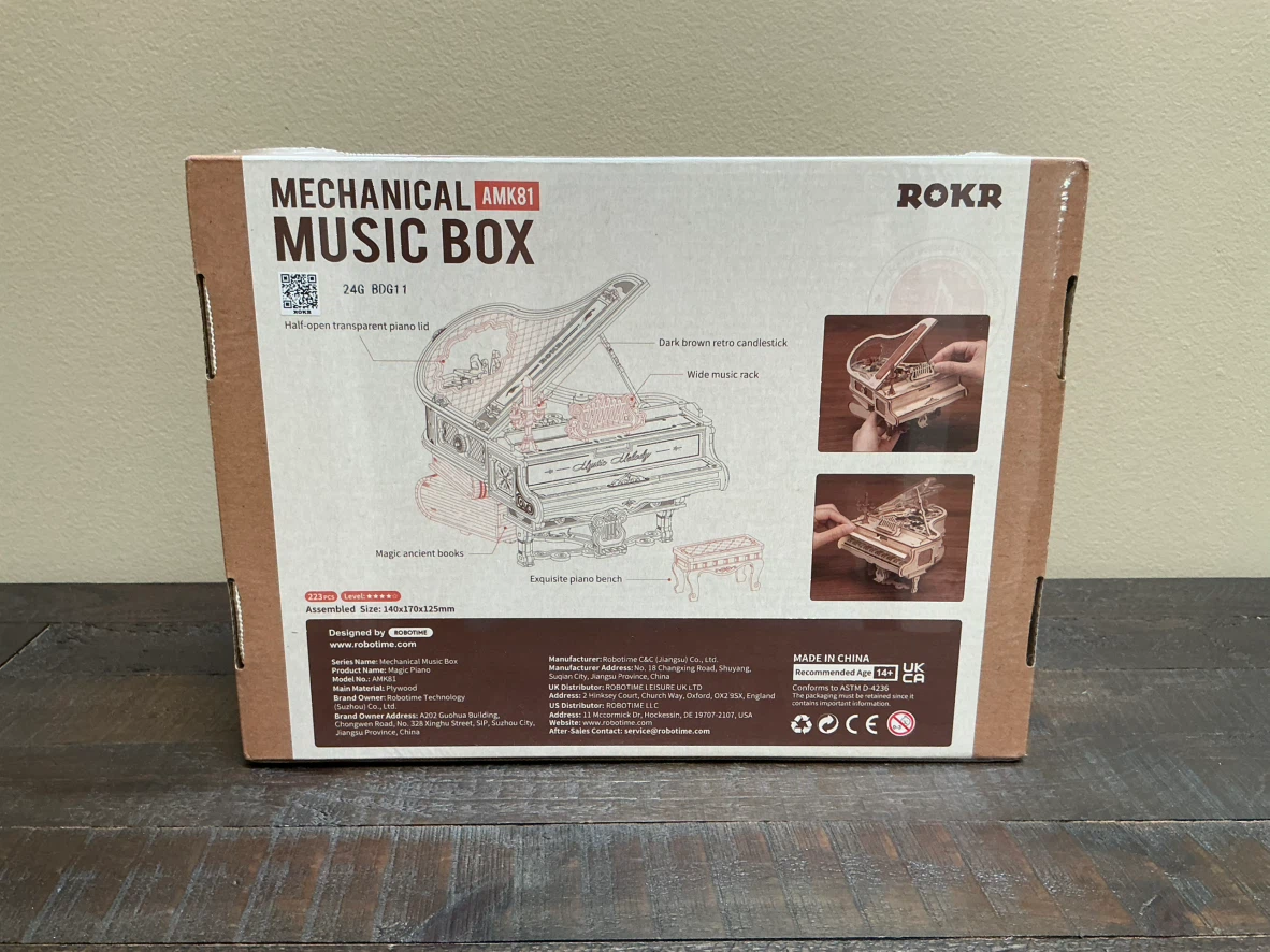 ROKR Mechanical Music Box AMK81 Magic Piano - photo 2
