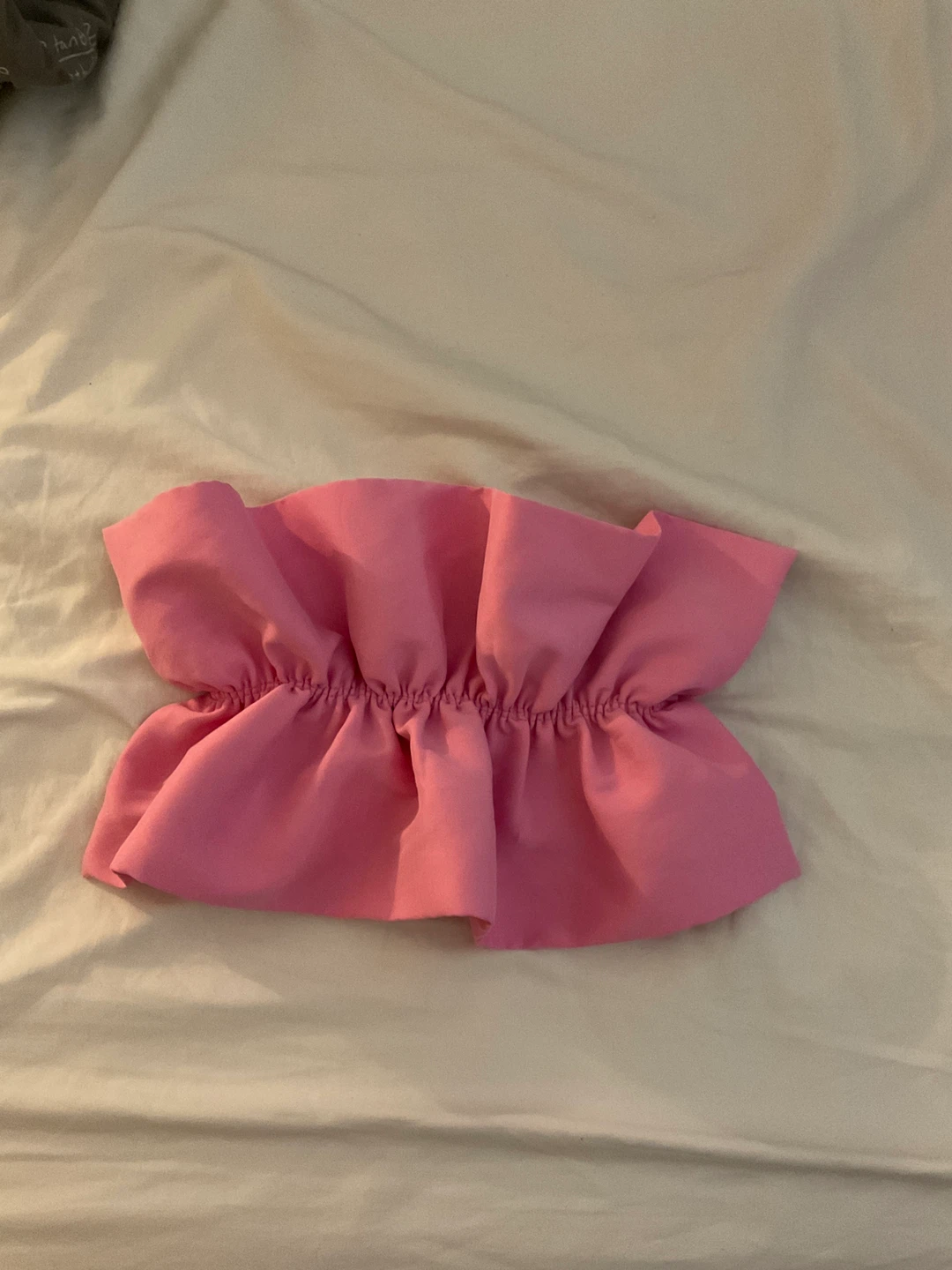Pink Ruffle Top - Zara - Size S