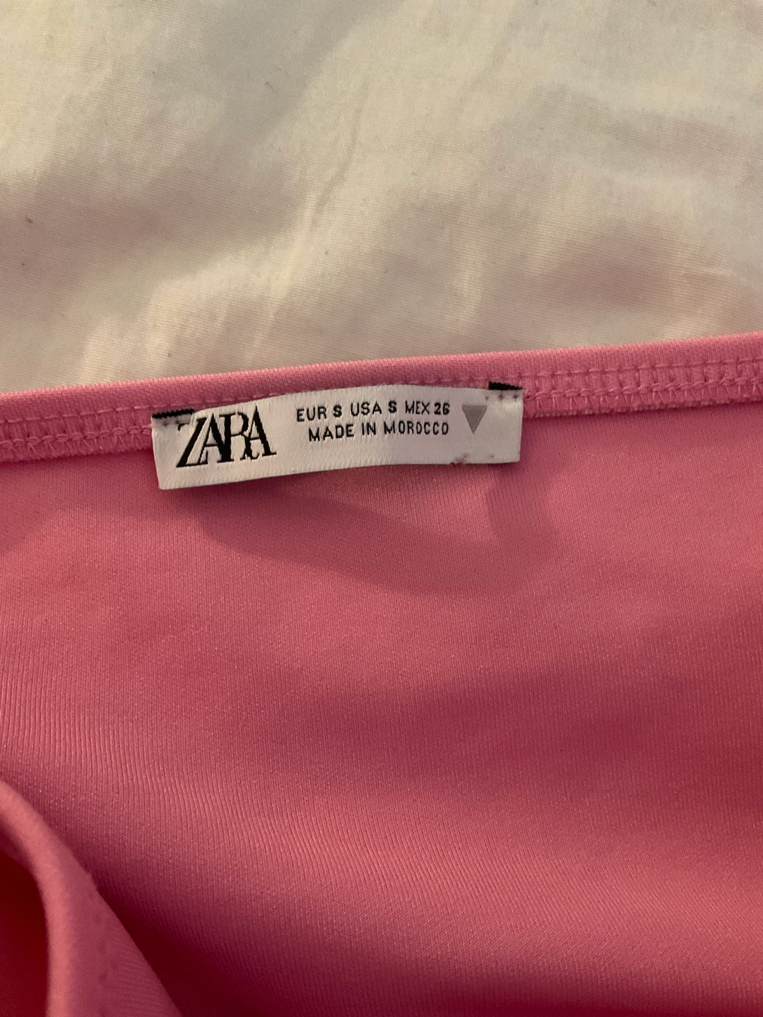 Pink Ruffle Top - Zara - Size S - photo 3