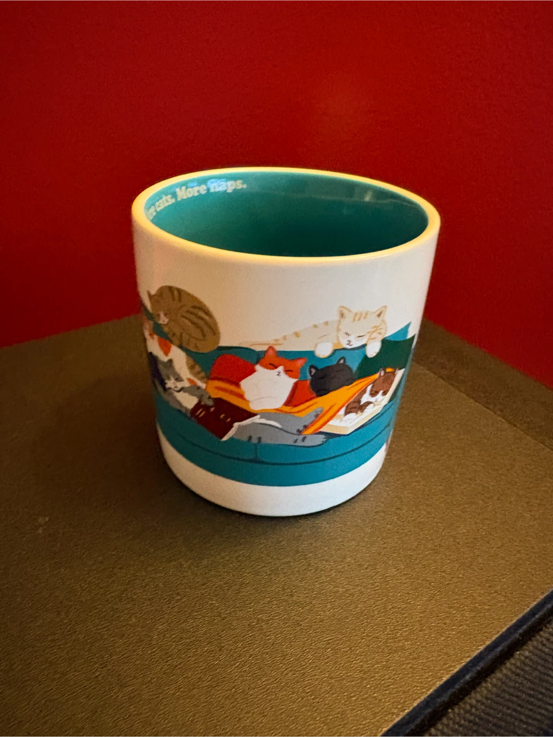 Indigo Cat Couch Mug