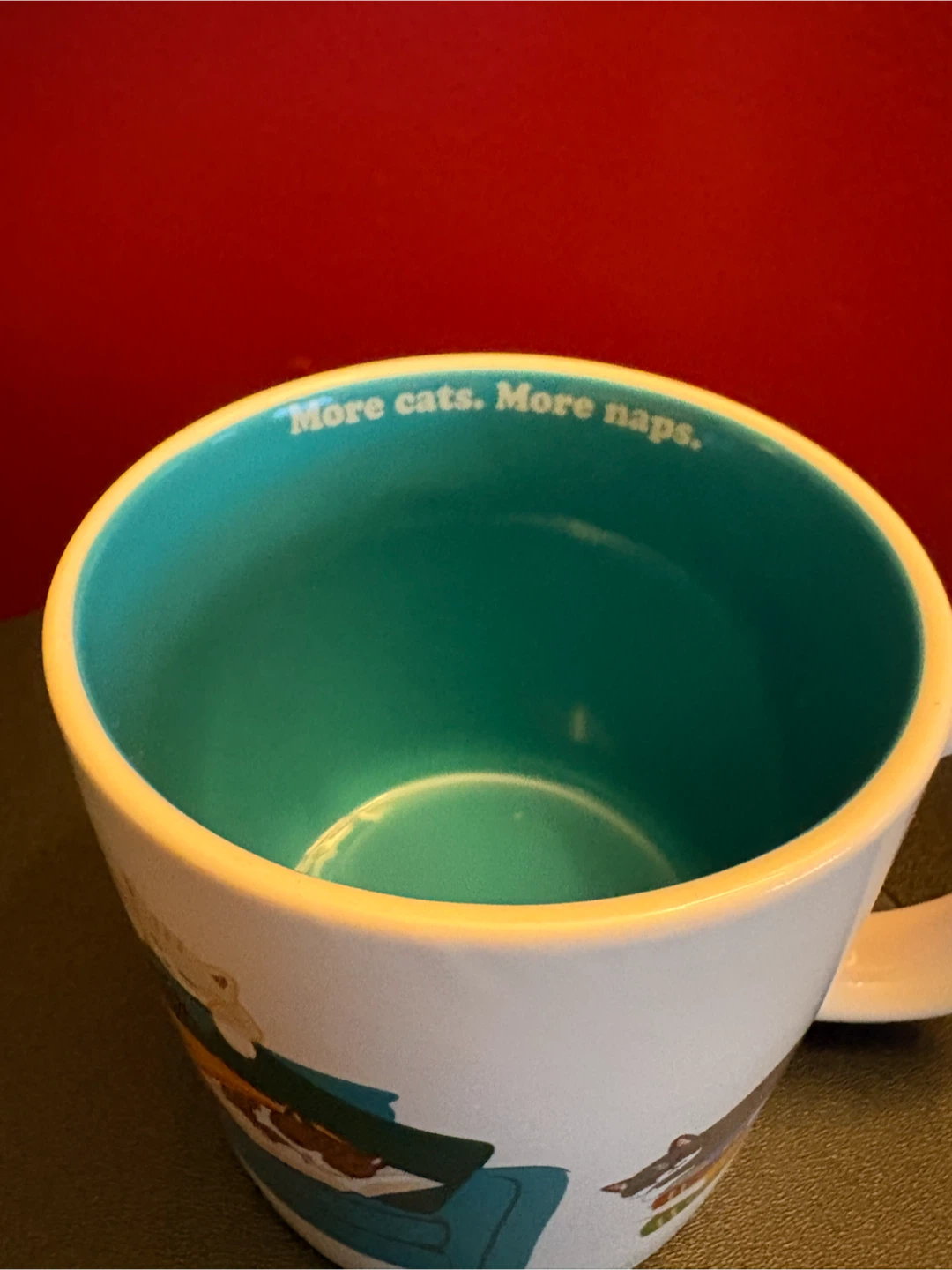Indigo Cat Couch Mug - photo 2