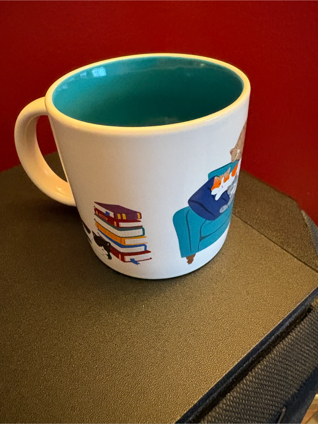 Indigo Cat Couch Mug - photo 3