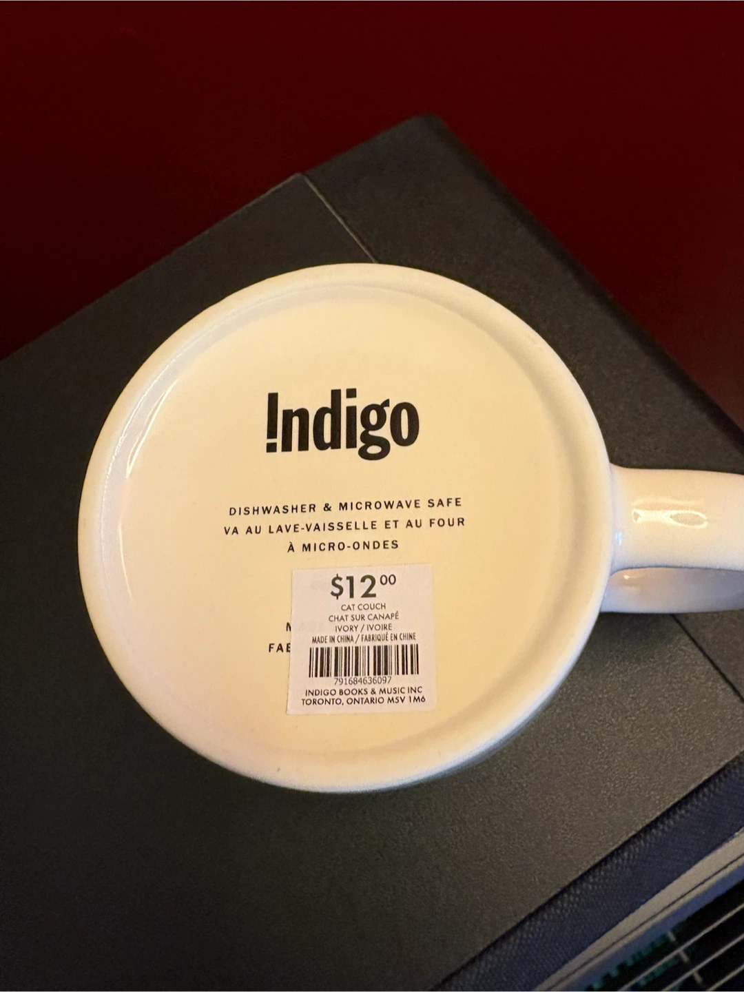 Indigo Cat Couch Mug - photo 4