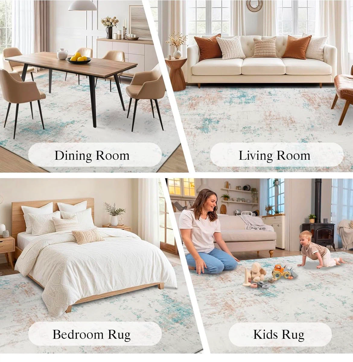 Low Pile Area Rug - photo 4