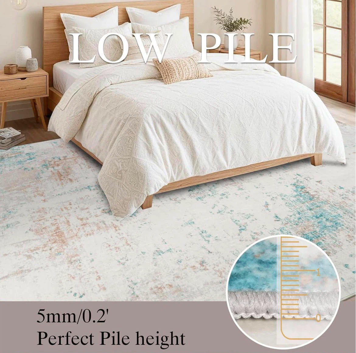 Low Pile Area Rug - photo 5