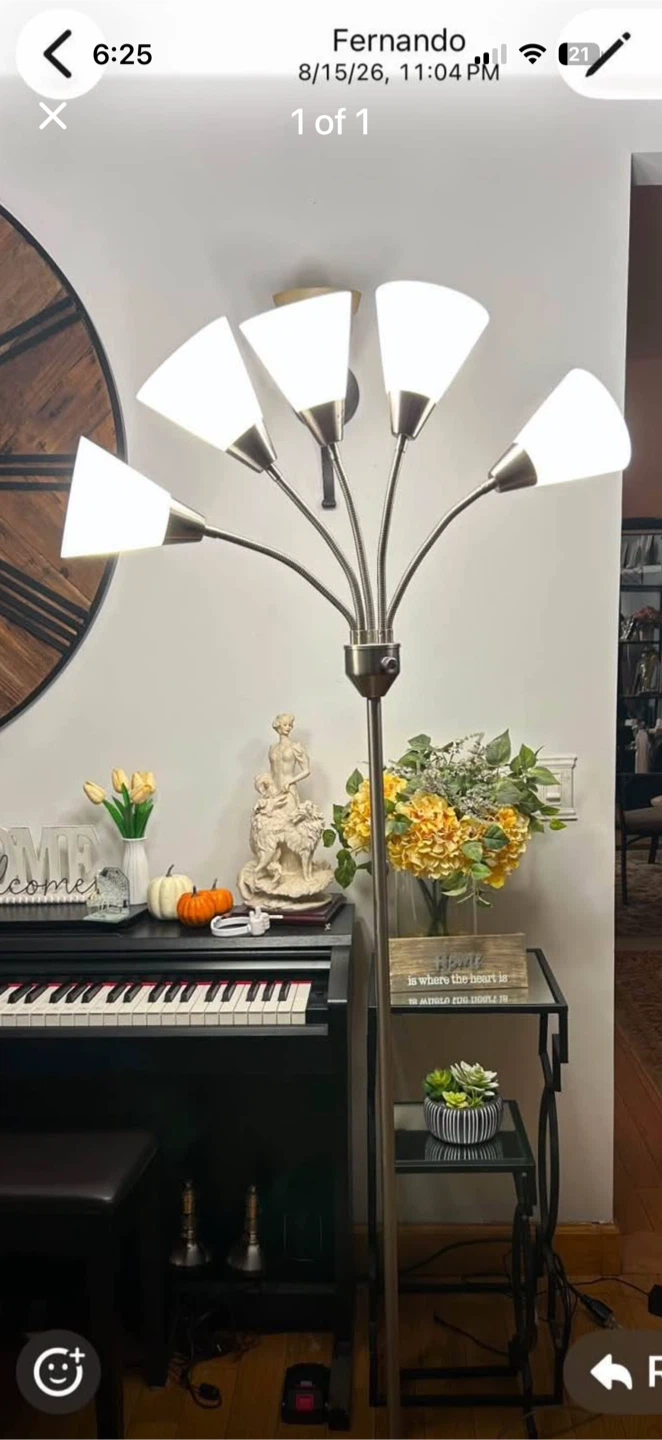 Multi-Head Floor Lamp