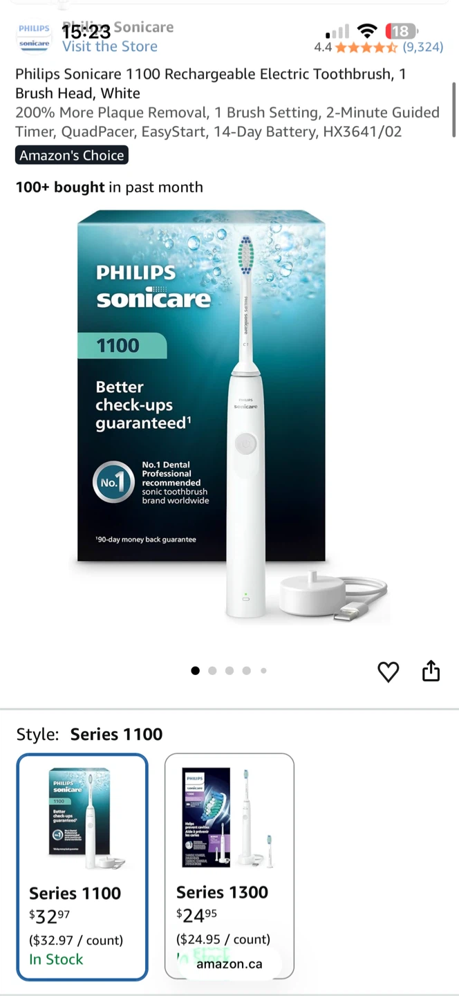 Philips Sonicare Electric Toothbrush - photo 5