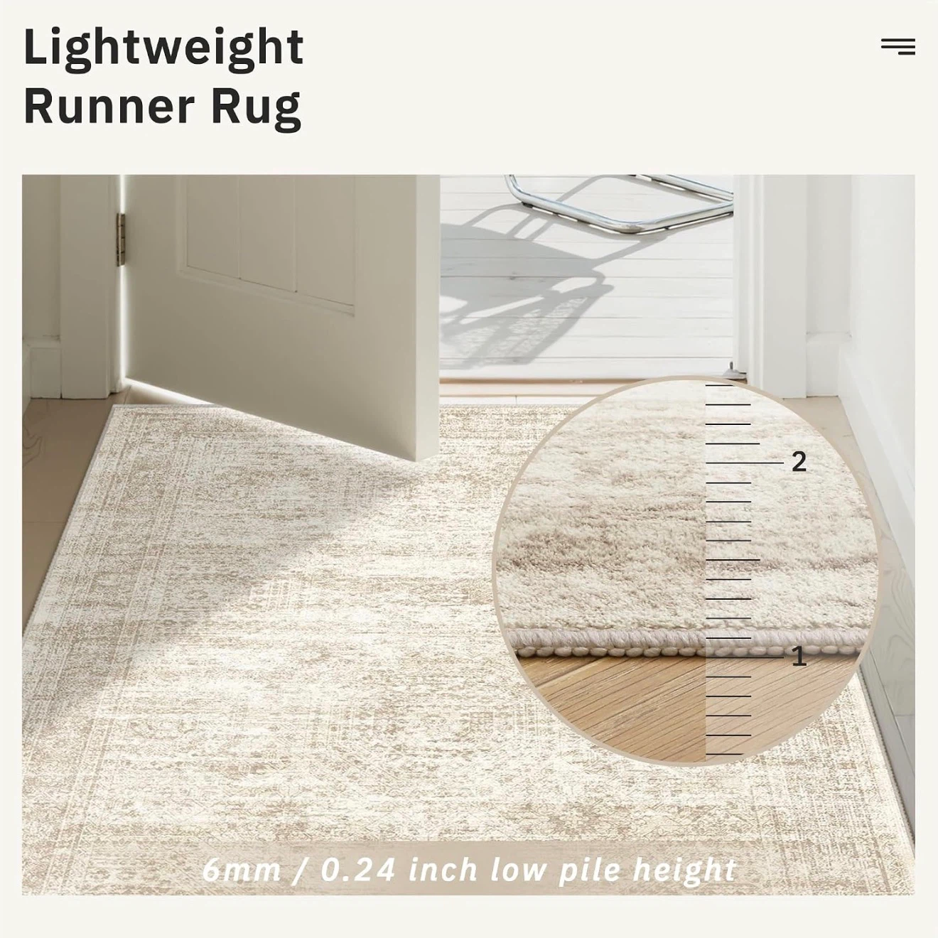Lightweight Runner Rug - photo 2