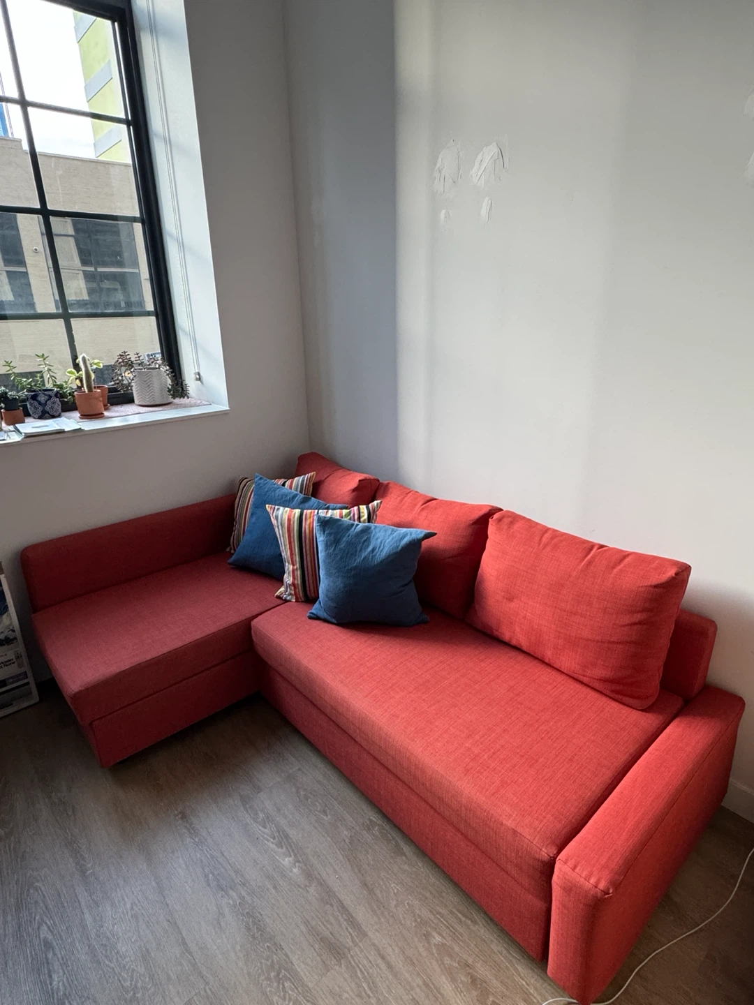 IKEA FRIHETEN Sectional Sofa Bed (Orange) - photo 3