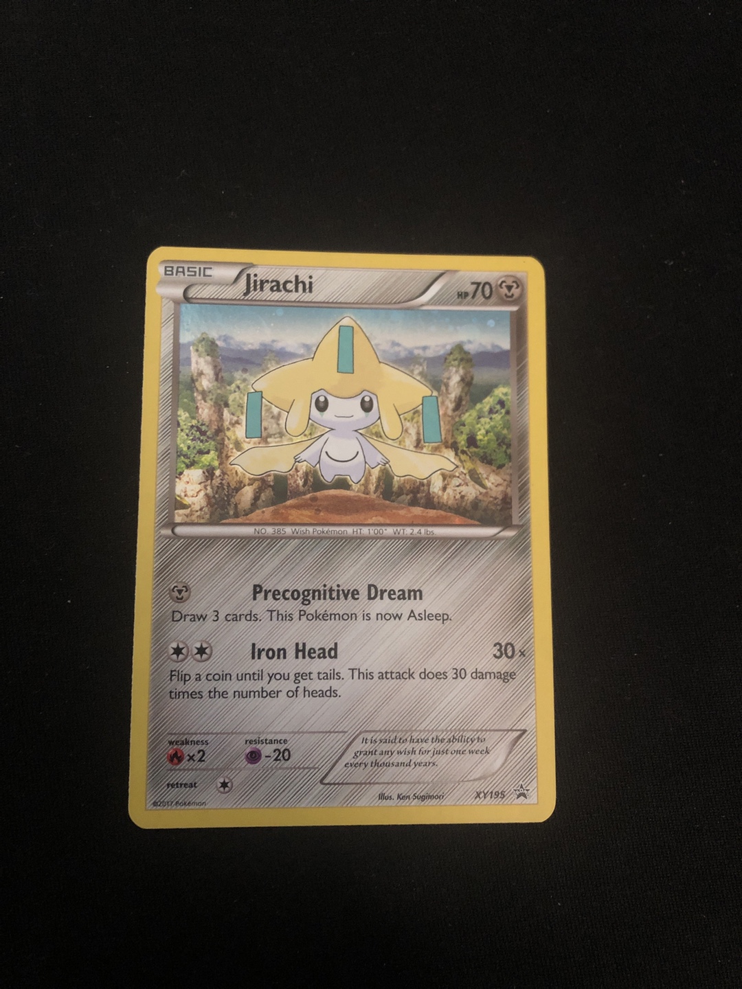Jirachi Promo XY195 Swirl