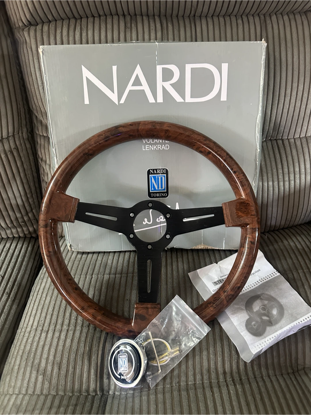 Nardi Torino Wood Steering Wheel