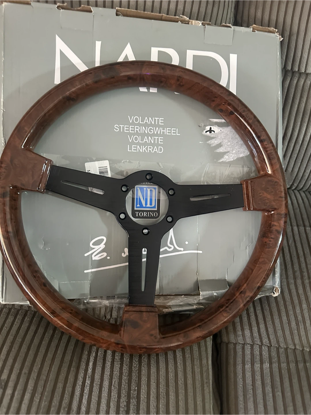 Nardi Torino Wood Steering Wheel - photo 2