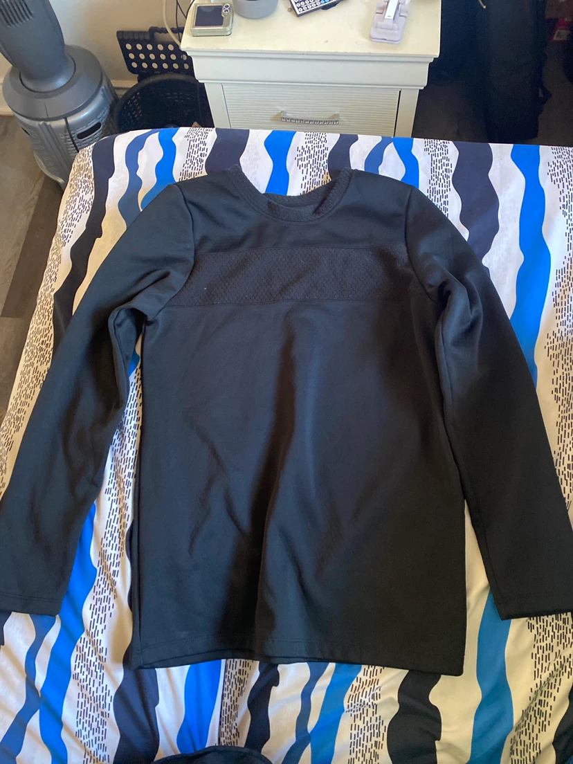 Black Long Sleeve Sweat shirt