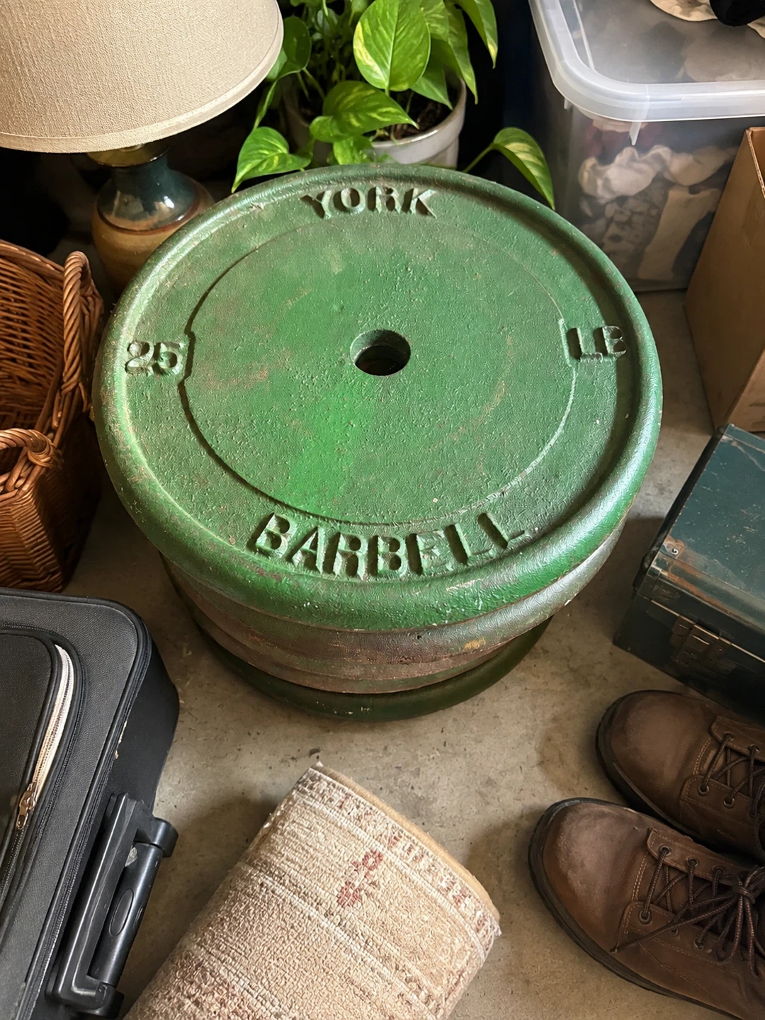 York Barbell 25 LBWeight Plates